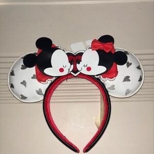 4 PC SET Mickey and Minnie Mouse Ears Headbands